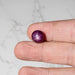 Star Ruby 11.10 ct 11.75mm - InnerVision Crystals