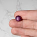 Star Ruby 11.10 ct 11.75mm - InnerVision Crystals