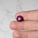Star Ruby 11.10 ct 11.75mm - InnerVision Crystals