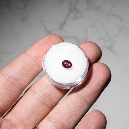 Star Ruby 1.15 ct 6x5mm - InnerVision Crystals