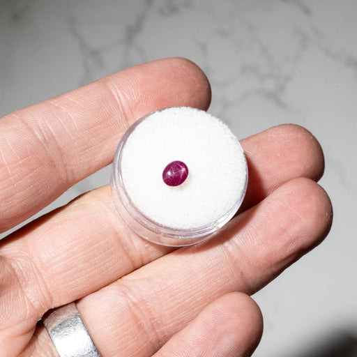 Star Ruby 1.15 ct 6x5mm - InnerVision Crystals