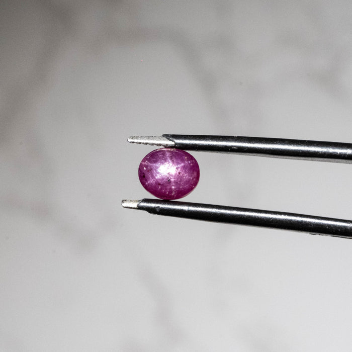 Star Ruby 1.25 ct 5x4mm - InnerVision Crystals