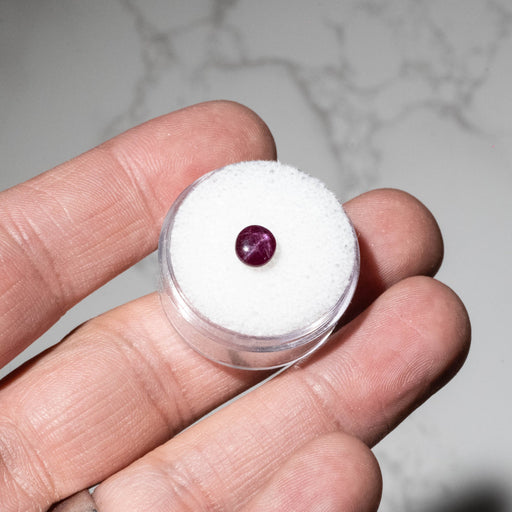 Star Ruby 1.25 ct 6mm - InnerVision Crystals