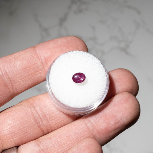 Star Ruby 1.25 ct 6x4mm - InnerVision Crystals