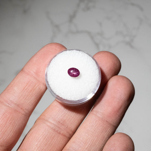 Star Ruby 1.25 ct 6x5mm - InnerVision Crystals