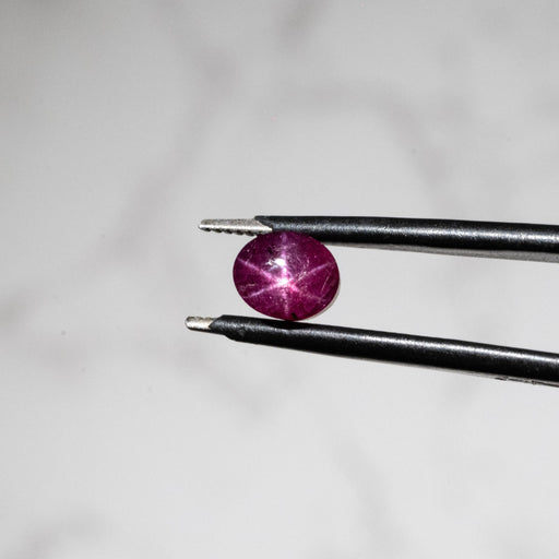 Star Ruby 1.30 ct 5x4mm - InnerVision Crystals