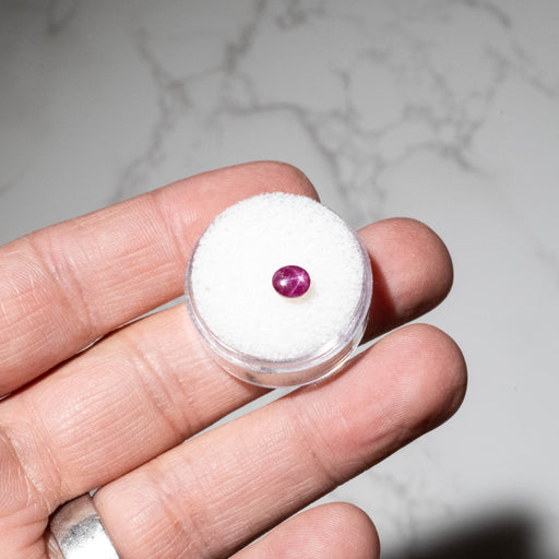 Star Ruby 1.30 ct 6x5mm - InnerVision Crystals