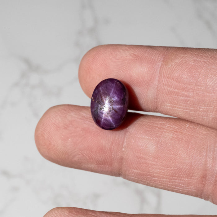 Star Ruby 13.45 ct 14x10mm - InnerVision Crystals