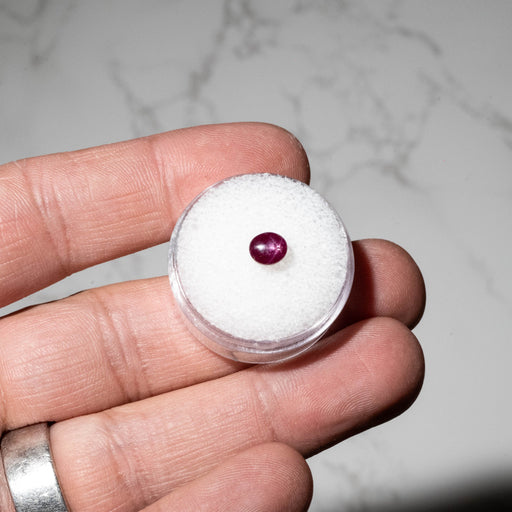 Star Ruby 1.35 ct 5x4mm - InnerVision Crystals
