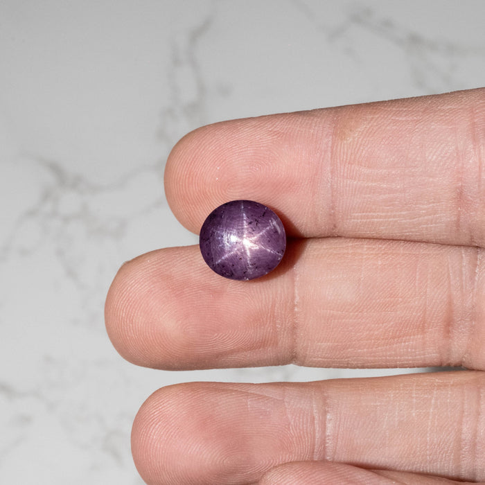 Star Ruby 13.75 ct 12x11mm - InnerVision Crystals