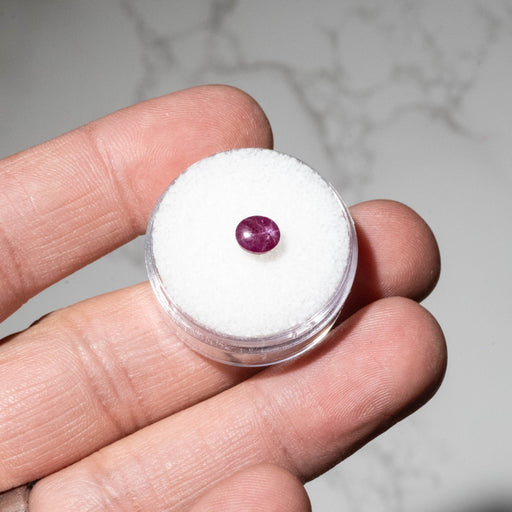 Star Ruby 1.40 ct 6x4mm - InnerVision Crystals