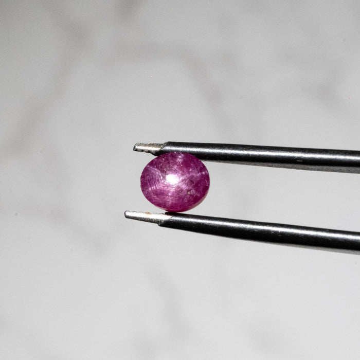 Star Ruby 1.40 ct 6x4mm - InnerVision Crystals