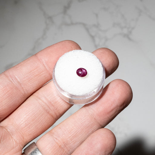 Star Ruby 1.40 ct 6x5mm - InnerVision Crystals