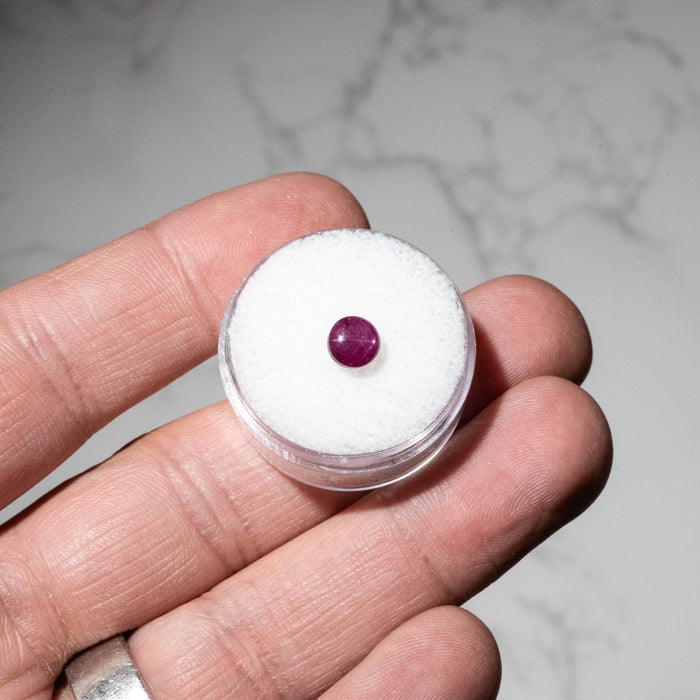 Star Ruby 1.55 ct 6mm - InnerVision Crystals