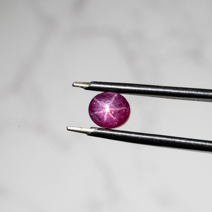 Star Ruby 1.55 ct 6x5mm - InnerVision Crystals