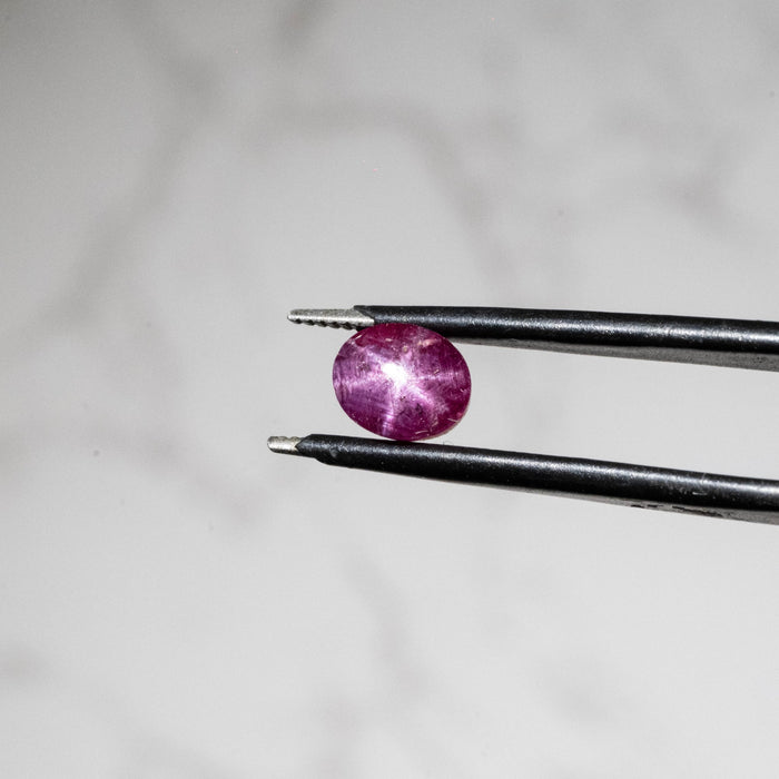 Star Ruby 1.55 ct 6x5mm - InnerVision Crystals