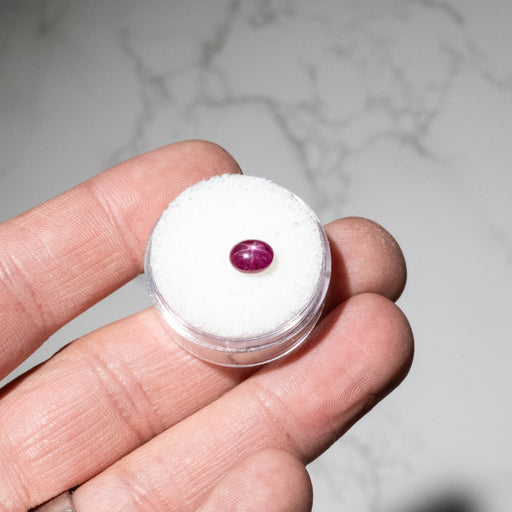Star Ruby 1.55 ct 7x4mm - InnerVision Crystals