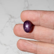 Star Ruby 16.30 ct 15x10mm - InnerVision Crystals