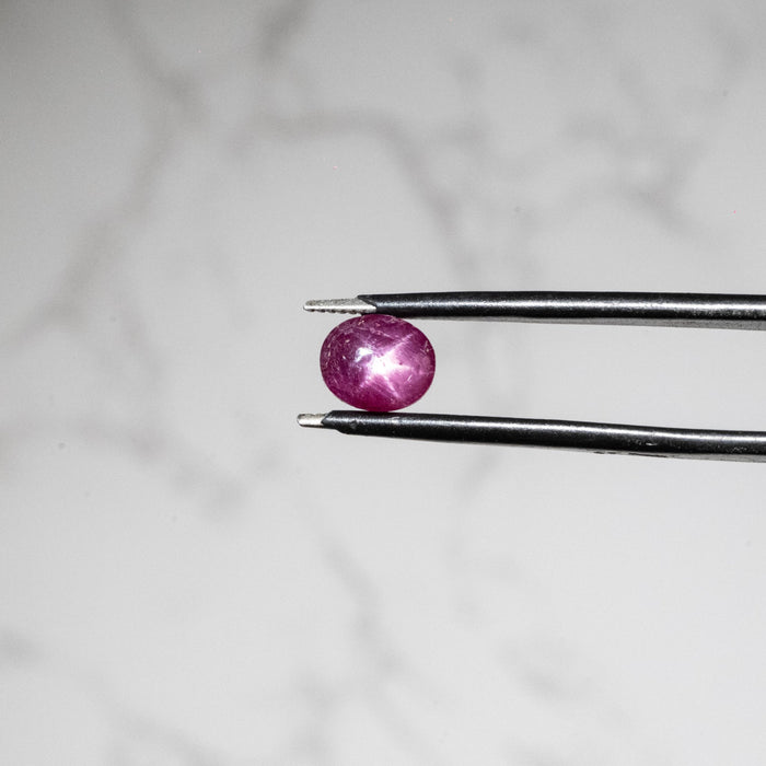 Star Ruby 1.75 ct 6x5mm - InnerVision Crystals