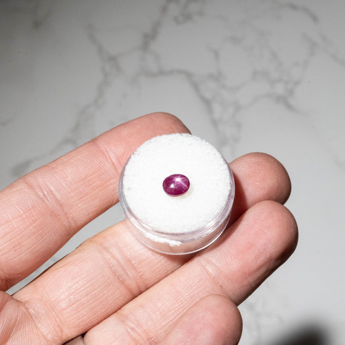 Star Ruby 1.75 ct 6x5mm - InnerVision Crystals