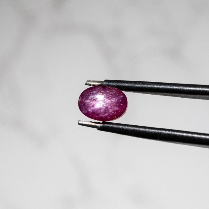 Star Ruby 1.75 ct 7x5mm - InnerVision Crystals