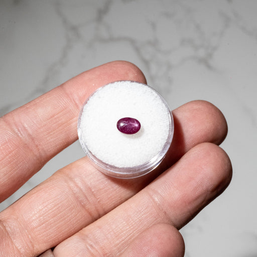 Star Ruby 1.75 ct 7x5mm - InnerVision Crystals