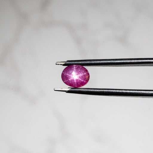 Star Ruby 1.80 ct 7x5mm - InnerVision Crystals