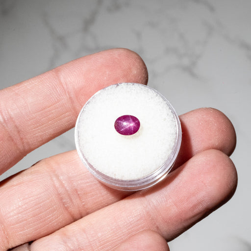 Star Ruby 1.80 ct 7x5mm - InnerVision Crystals