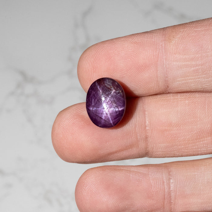 Star Ruby 18.85 ct 14x11mm - InnerVision Crystals