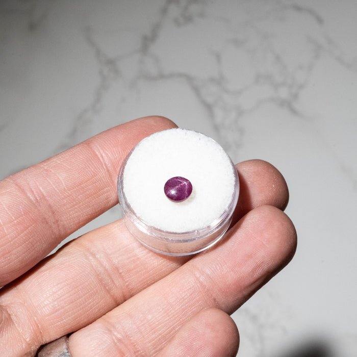 Star Ruby 1.90 ct 6mm - InnerVision Crystals