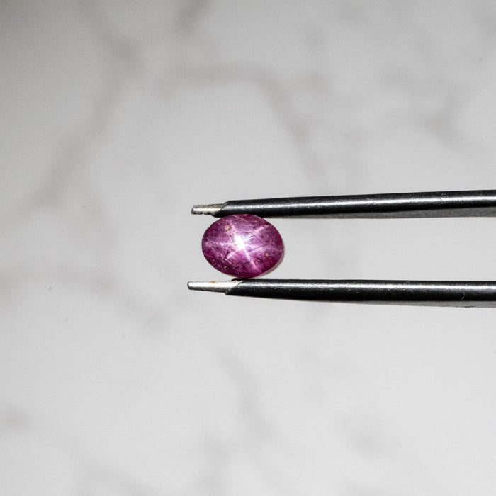 Star Ruby 1.90 ct 6x5mm - InnerVision Crystals