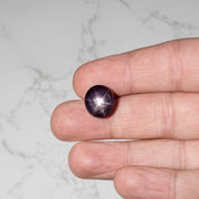 Star Ruby 19.25 ct 14x13mm - InnerVision Crystals