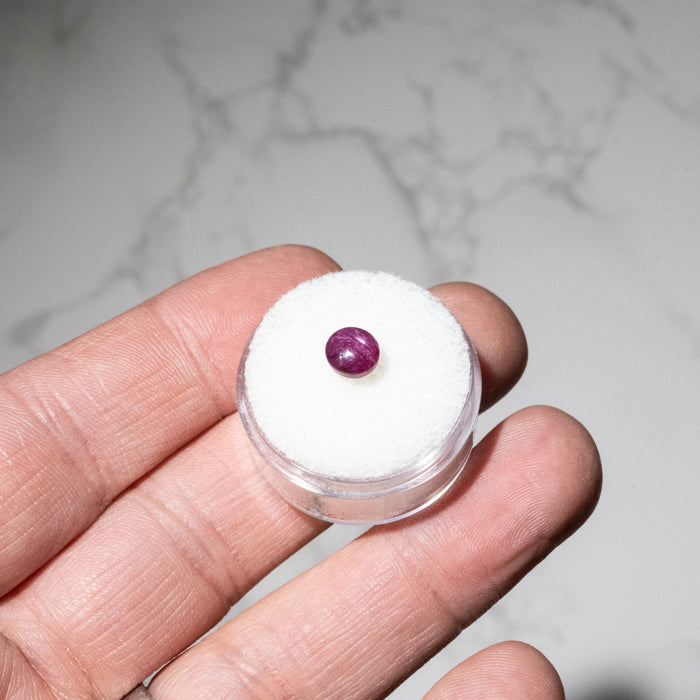Star Ruby 2 ct 6mm - InnerVision Crystals