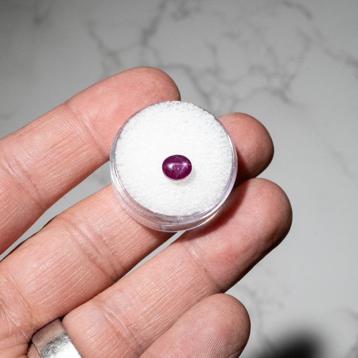 Star Ruby 2 ct 6x5mm - InnerVision Crystals
