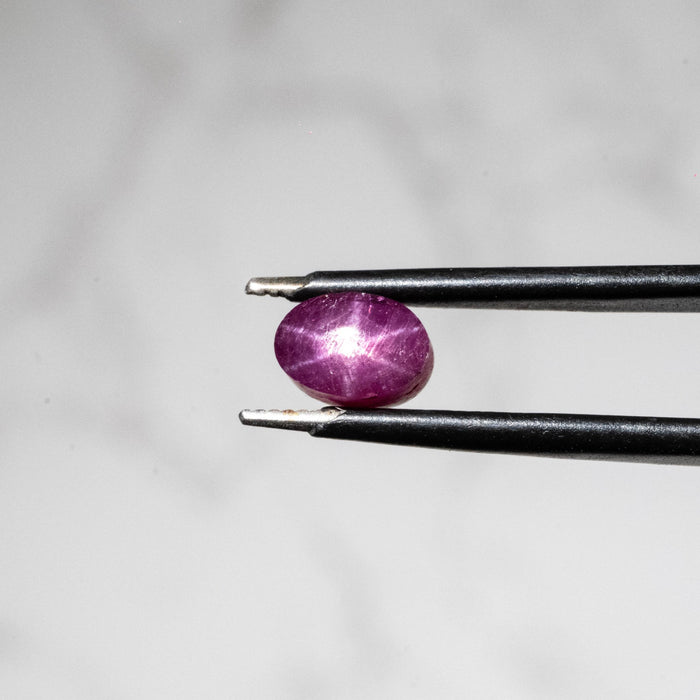 Star Ruby 2.05 ct 6x4mm - InnerVision Crystals