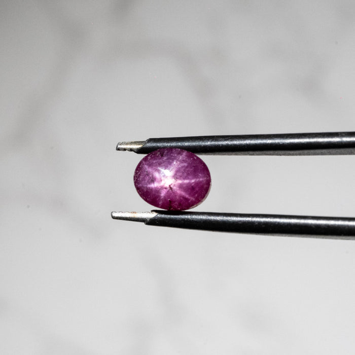 Star Ruby 2.05 ct 6x5mm - InnerVision Crystals