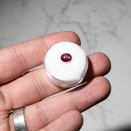 Star Ruby 2.05 ct 7x5mm - InnerVision Crystals
