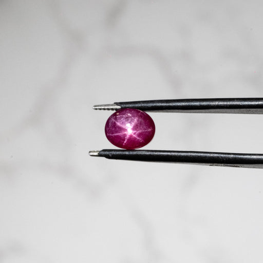 Star Ruby 2.05 ct 7x5mm - InnerVision Crystals