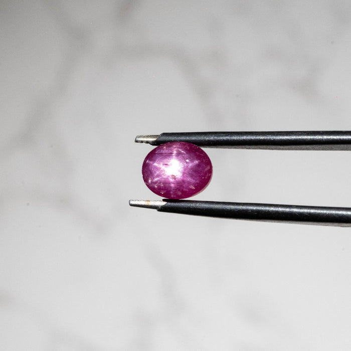 Star Ruby 2.20 ct 7x6mm - InnerVision Crystals