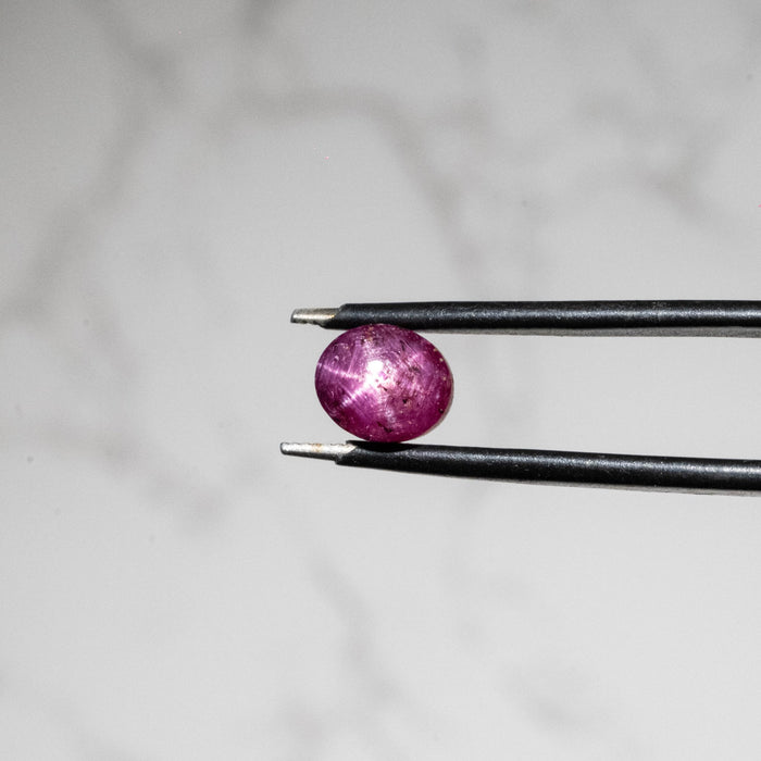 Star Ruby 2.60 ct 7x6mm - InnerVision Crystals
