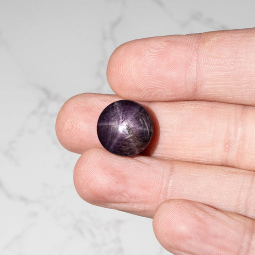 Star Ruby 29.80 ct 15.90mm - InnerVision Crystals
