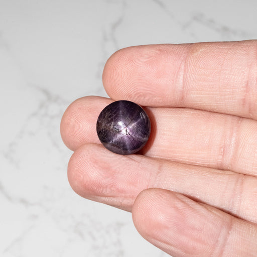 Star Ruby 29.80 ct 15.90mm - InnerVision Crystals