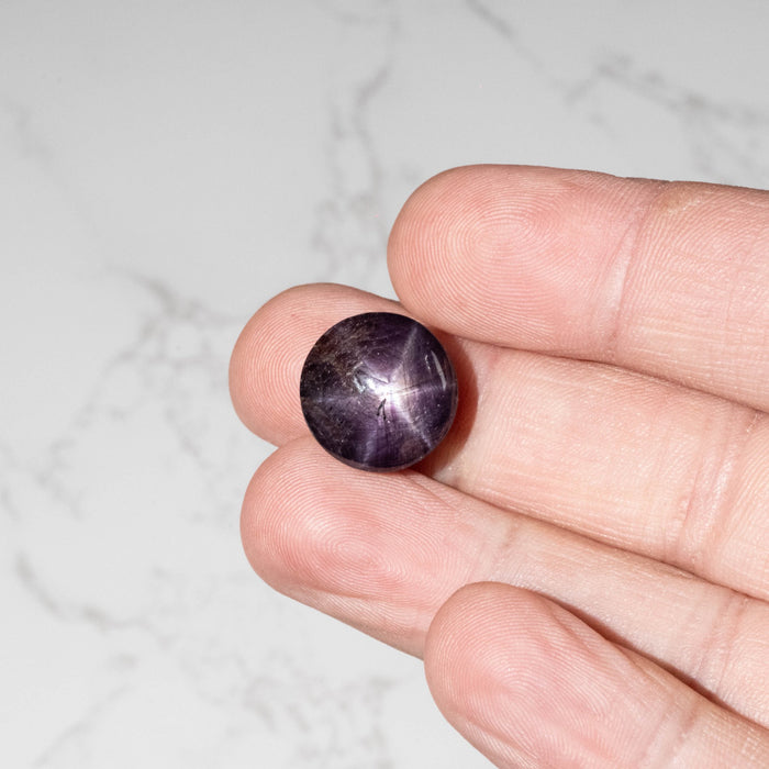 Star Ruby 29.80 ct 15.90mm - InnerVision Crystals