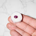Star Ruby 3.30 ct 9x7mm - InnerVision Crystals