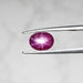 Star Ruby 3.40 ct 8x6mm - InnerVision Crystals