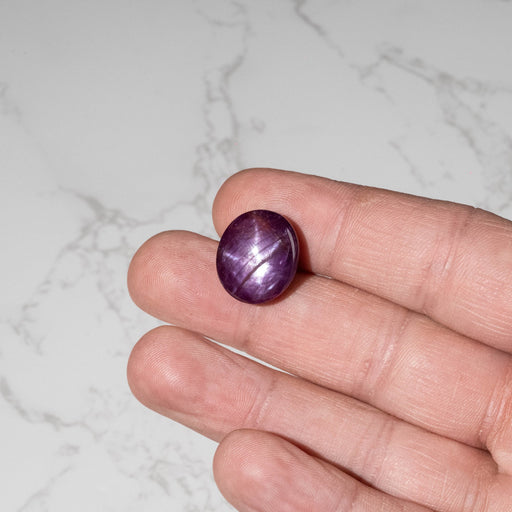 Star Ruby 34.15 ct 18x15mm - InnerVision Crystals