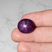 Star Ruby 40.15 ct 19x17mm - InnerVision Crystals