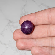 Star Ruby 40.15 ct 19x17mm - InnerVision Crystals