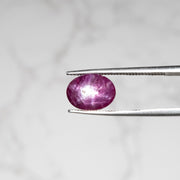 Star Ruby 4.20 ct 10x7mm - InnerVision Crystals