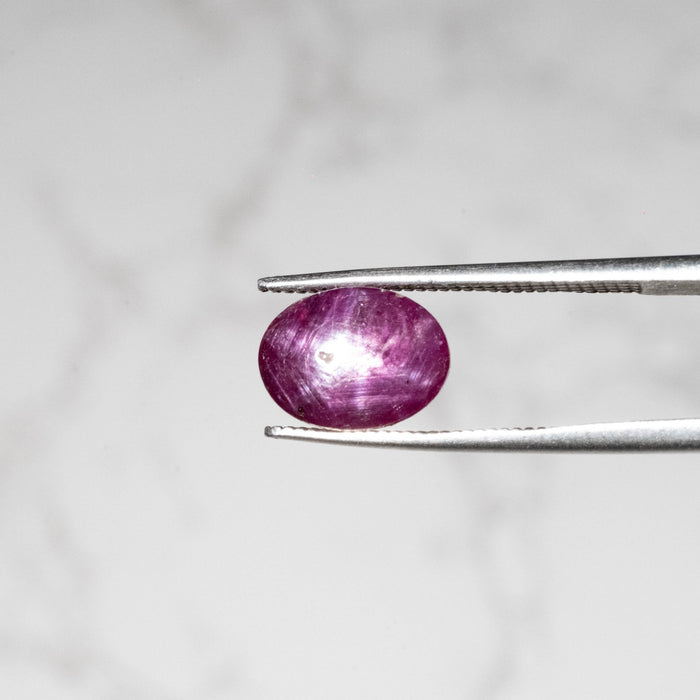 Star Ruby 4.20 ct 10x7mm - InnerVision Crystals